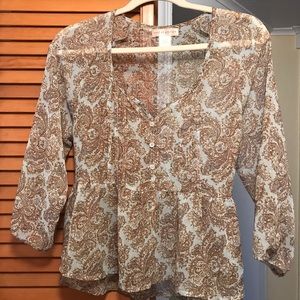 Band of Gypsies Sheer shirt